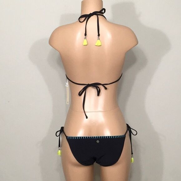 Nanette Lepore fiesta embroidered string bikini. - Picture 11 of 14